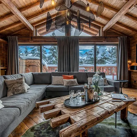 Chalet Luxueux A Avec Piscine, Hammam Et Sauna - Fr-1-613a-27