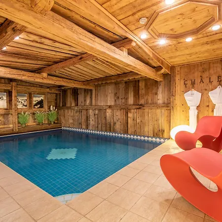 Luxueux A Avec Piscine, Hammam Et Sauna - Fr-1-613a-27 Chalet *